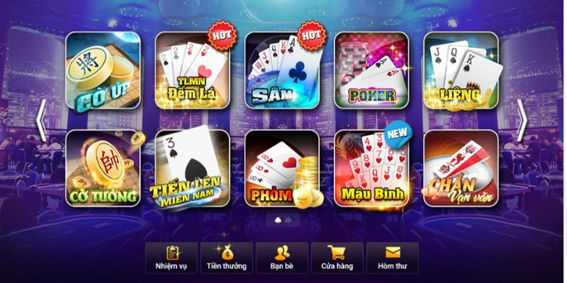 Nhà cái có nhiều game hot