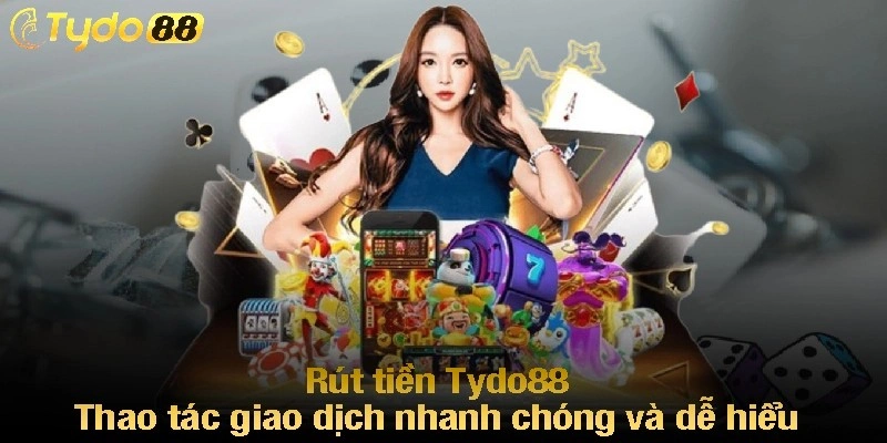 Hướng dẫn rút tiền Tydo88